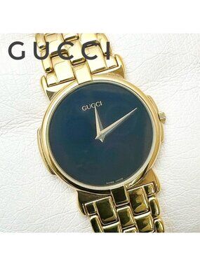 Gucci Watch Quartz Gold